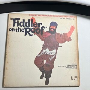 FIDDLER ON THE ROOF Original Motion Picture Soundtrack 2 LP Vinyl Record Album